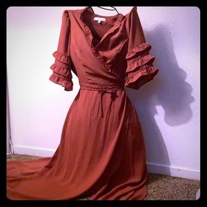 June & Hudson Cinnabar Dress
